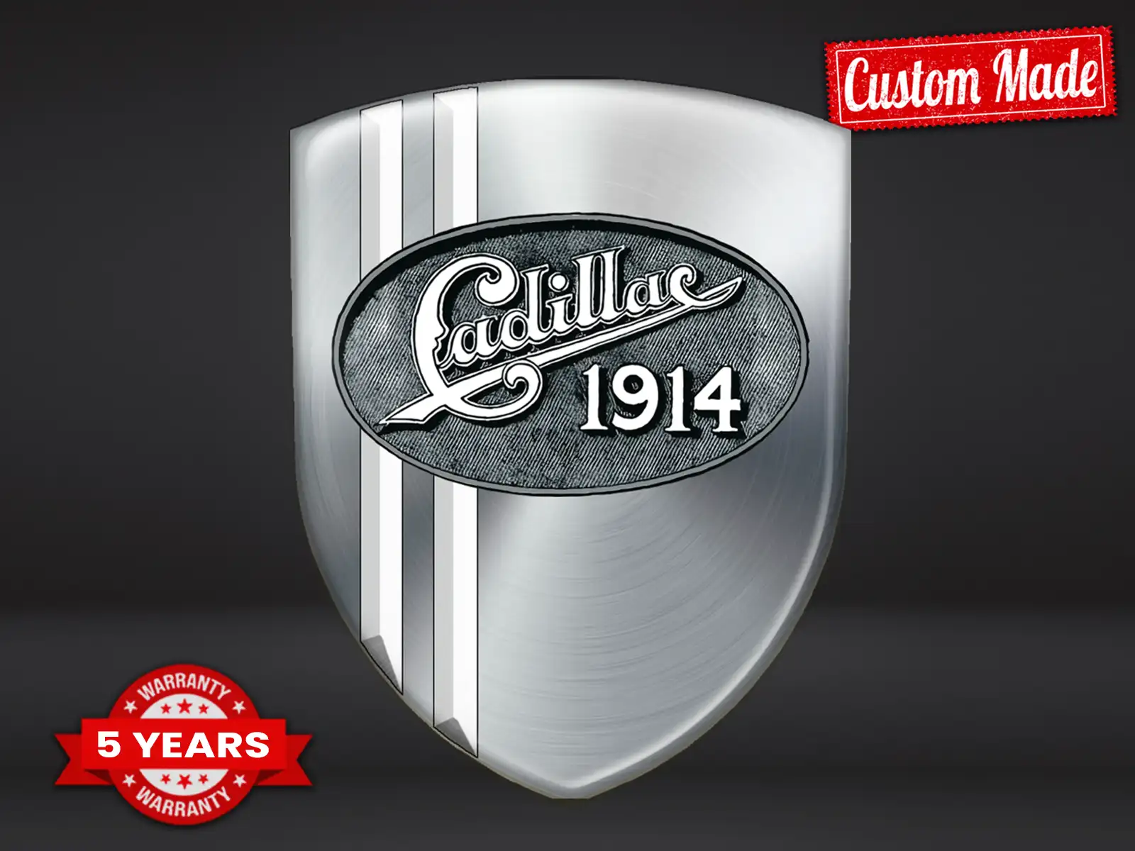 Cadillac Emblemas Capó Pro Máximo Resistente Rendimiento  ST